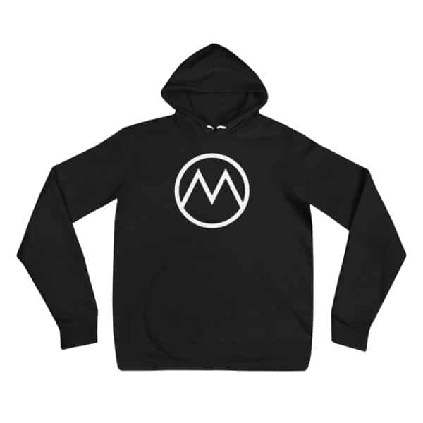 Black Milbank Drive Logo Hoodie