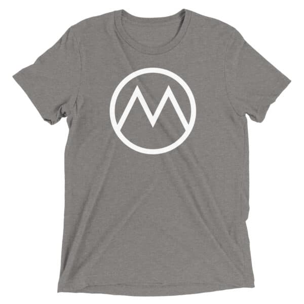 Gray Tri-Blend Milbank Drive Logo Shirt